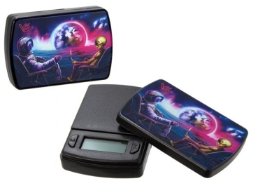 V-Syndicate ScaleBud SB-100T Travel Scale 100g Digitalwaage schwarz "Blunt Orbit" (0,01g)